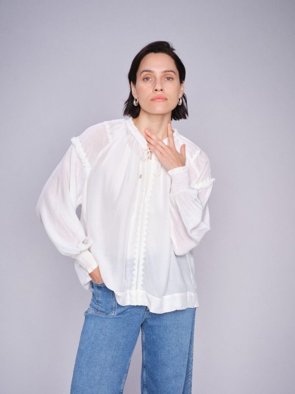 MMZeina Linen Blouse - Image 2