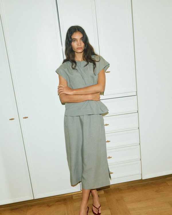 MMTaissa Linen Blouse - Image 2