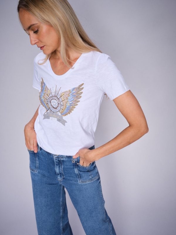 MMZano O-SS Embroidery Tee