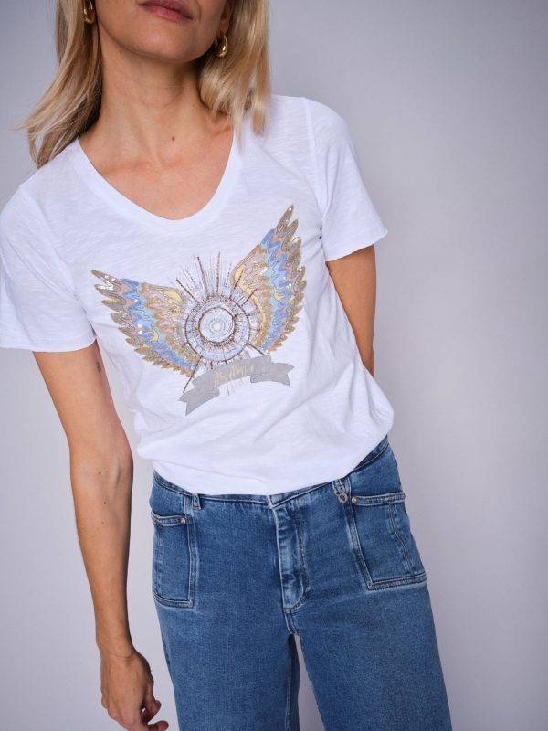 MMZano O-SS Embroidery Tee - Image 2
