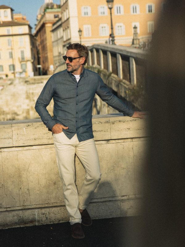 MMGTheo Linen Shirt - Image 4