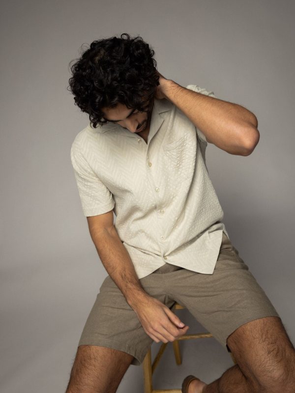 MMGTheo Stripe Linen Shirt - Image 3